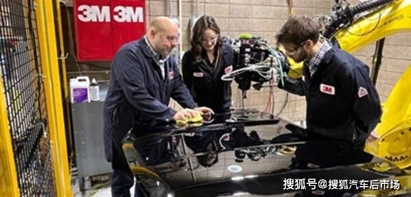 3M與通用汽車聯(lián)手<strong></p>
<p>汽車凹陷修復(fù)</strong>，自動(dòng)化漆面修復(fù)技術(shù)革新汽車生產(chǎn)線！:汽車凹陷修復(fù)